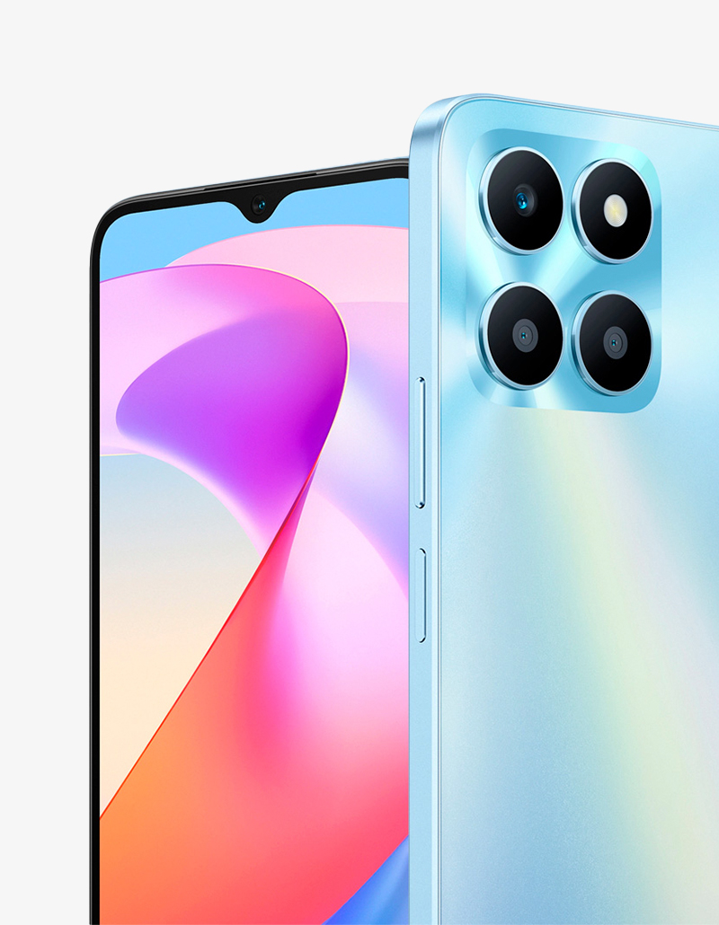 Smartphone Honor X6A 656 Octacore 128GB/4GB Cámara 50MP/5MP Android 13 Color Azul HONOR X6A AZUL 4+128GB - HONOR X6A AZUL 4+128GB